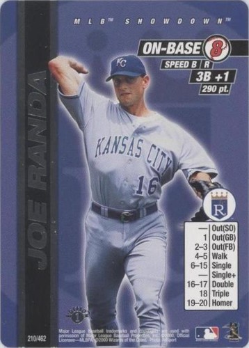 2000 MLB Showdown - Joe Randa #210