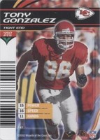 2002-03 NFL Showdown Tony Gonzalez #147