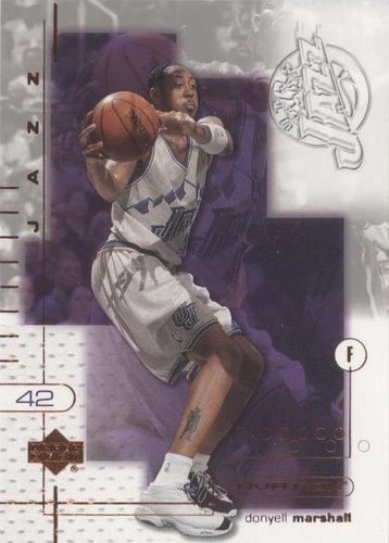 2001-02 Upper Deck Ovation - Donyell Marshall #87