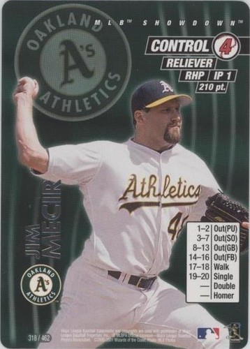 2001 MLB Showdown - Jim Mecir #318