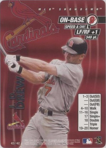 2001 MLB Showdown - J.D. Drew #403