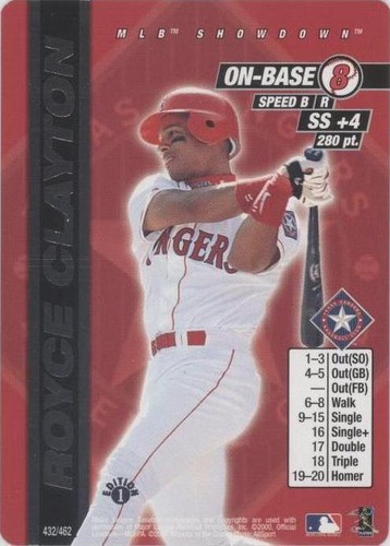 2000 MLB Showdown - Royce Clayton #432