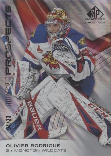 2019-20 Upper Deck SP Game Used CHL Edition - Olivier Rodrigue #31