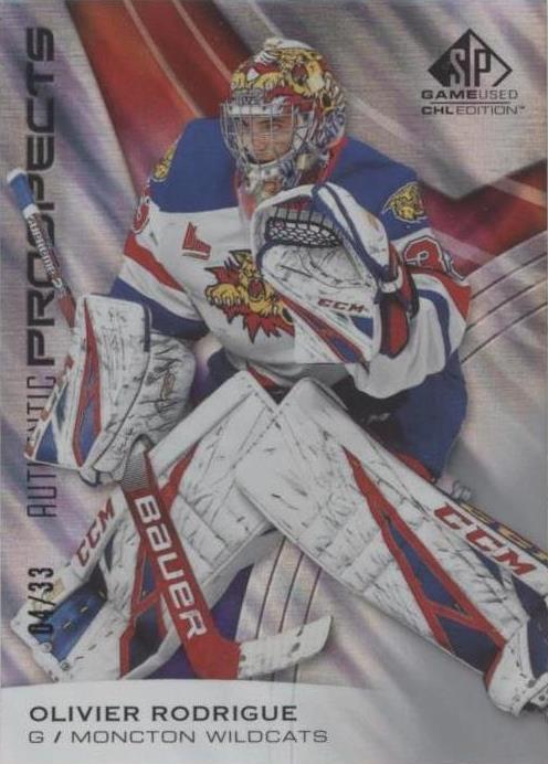 2019-20 Upper Deck SP Game Used CHL Edition - Olivier Rodrigue #31