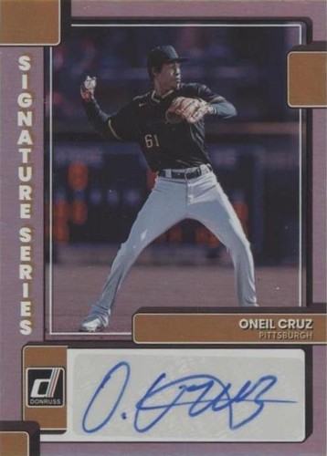 2022 Panini Donruss - Oneil Cruz #SS-OC