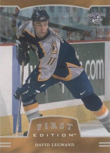 2002-03 In the Game Be A Player First Edition - David Legwand #106
