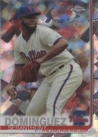 2019 Topps Chrome Sapphire Edition - Seranthony Dominguez #127