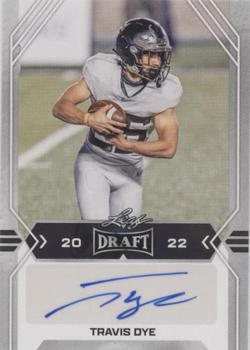 2022 Leaf Draft Travis Dye #BA-TD1