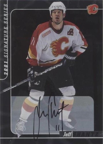 2000-01 In the Game Be A Player Signature Series - Jeff Shantz #190