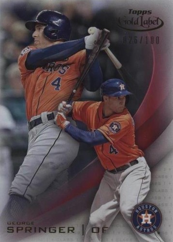 2016 Topps Gold Label - George Springer #3