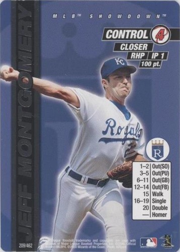 2000 MLB Showdown - Jeff Montgomery #209