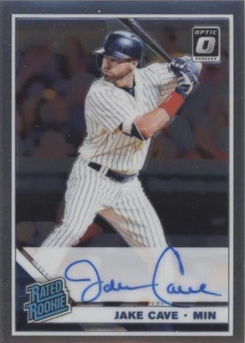 2019 Panini Donruss Optic - Jake Cave #RRS-JC