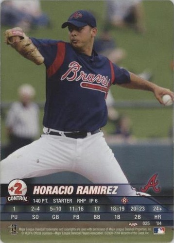 2004 MLB Showdown Trading Deadline - Horacio Ramirez #025