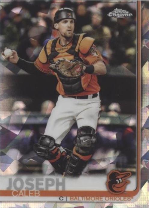 2019 Topps Chrome Sapphire Edition - Caleb Joseph #17