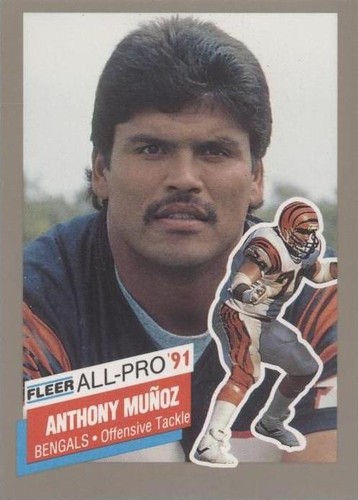 1991 Fleer Anthony Munoz #25