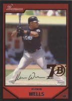 2017 Bowman - Vernon Wells #2007-195