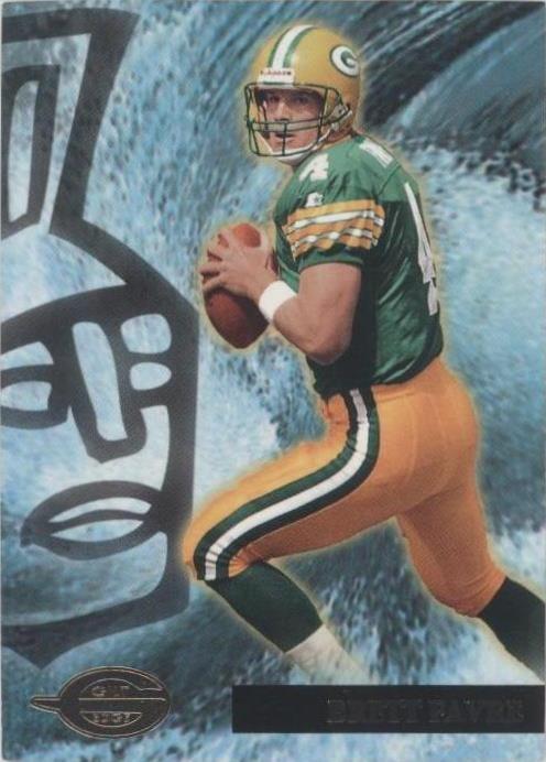 1996 Topps Gilt Edge Brett Favre #1