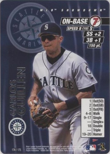 2001 MLB Showdown Pennant Run - Carlos Guillen #174
