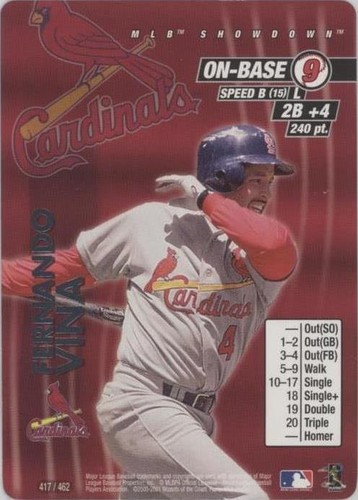2001 MLB Showdown - Fernando Vina #417