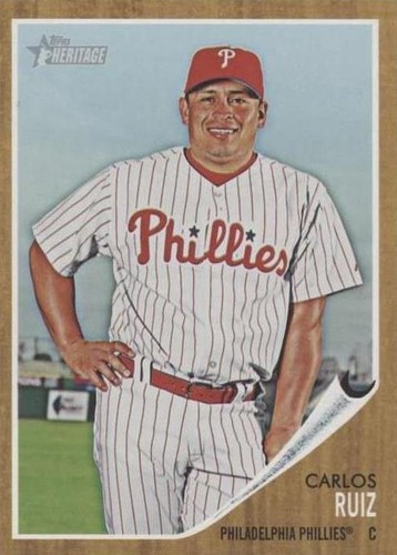 2011 Topps Heritage - Carlos Ruiz #434