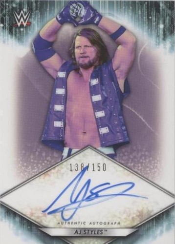 2021 Topps WWE - AJ Styles #A-AS