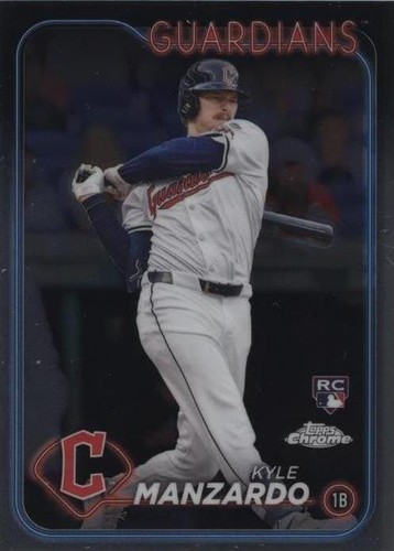 2024 Topps Chrome Update Series - Kyle Manzardo #USC196