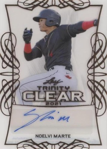 2021 Leaf Trinity - Noelvi Marte #CA-NM1