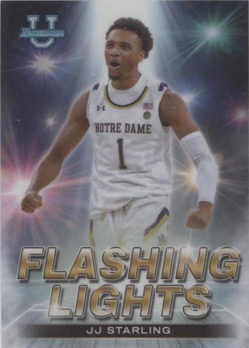 2022-23 Bowman University Best - J.J. Starling #FL-20