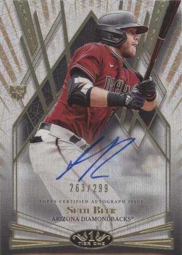 2022 Topps Tier One - Seth Beer #BOA-SBE