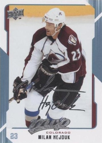 2008-09 Upper Deck MVP - Milan Hejduk #76