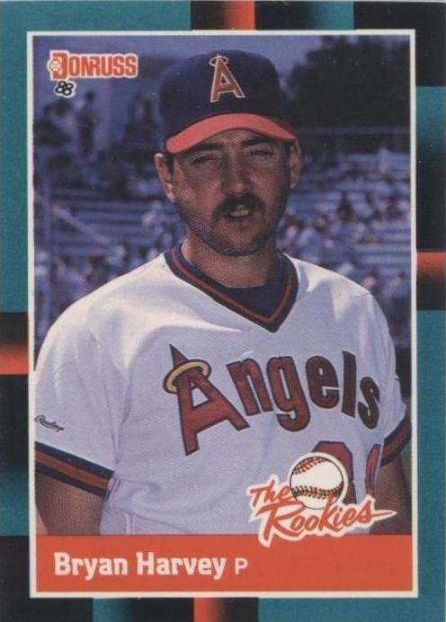 1988 Donruss The Rookies - Bryan Harvey #53