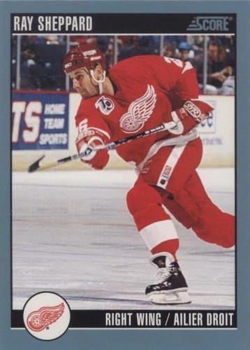 1992-93 Score Canadian - Ray Sheppard #163