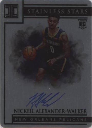 2019-20 Panini Impeccable - Nickeil Alexander-Walker #ST-NAW