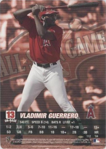 2004 MLB Showdown Pennant Run - Vladimir Guerrero #112