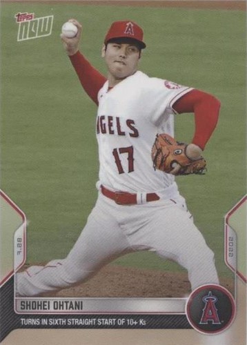 2022 Topps Now - Shohei Ohtani #612