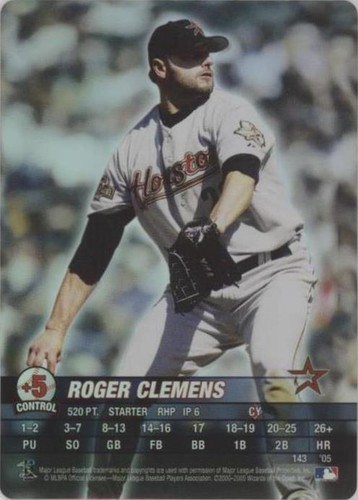 2005 MLB Showdown - Roger Clemens #143
