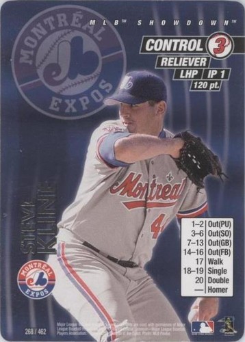 2001 MLB Showdown - Steve Kline #268