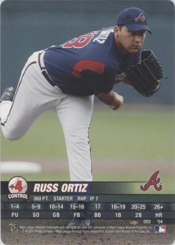 2004 MLB Showdown Pennant Run - Russ Ortiz #003