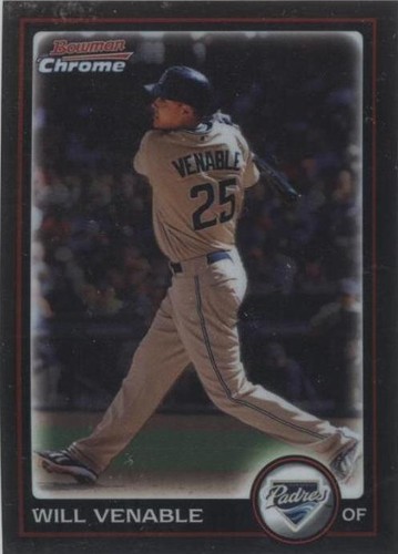 2010 Bowman Chrome - Will Venable #2