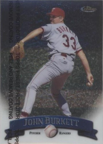 1998 Topps Finest - John Burkett #206
