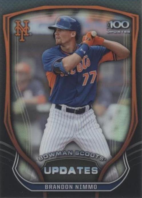 Bowman Chrome 2015 - Brandon Nimmo #BSU-BN
