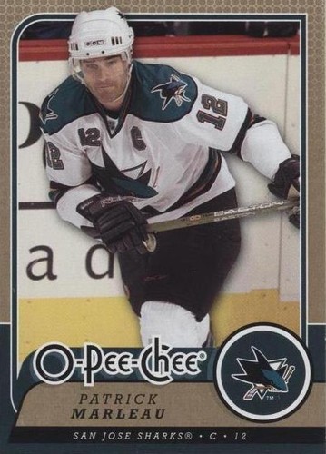 2008-09 O-Pee-Chee - Patrick Marleau #187