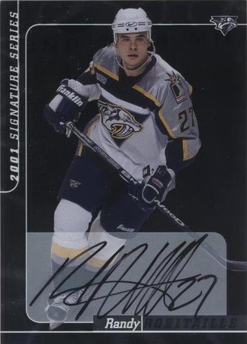 2000-01 In the Game Be A Player Signature Series - Randy Robitaille #99
