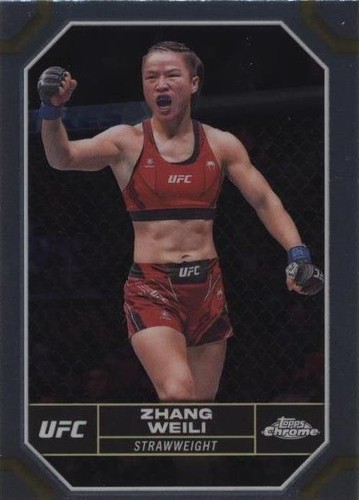 2024 Topps Chrome UFC - Zhang Weili #200