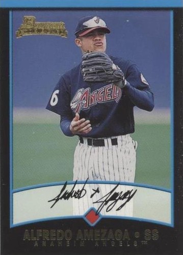 2001 Bowman Draft Picks & Prospects - Alfredo Amezaga #BDP1