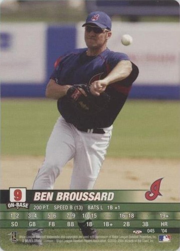 2004 MLB Showdown Trading Deadline - Ben Broussard #045