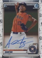 2020 Bowman Draft - Alex Santos #CDA-ASAN