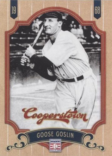 2012 Panini Cooperstown - Goose Goslin #122