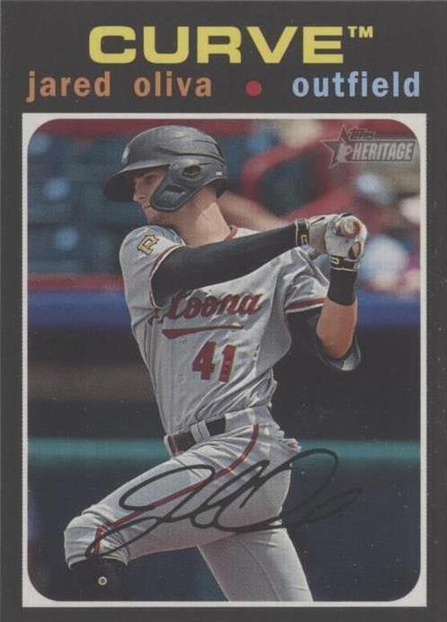 2020 Topps Heritage Minor League Edition - Jared Oliva #157