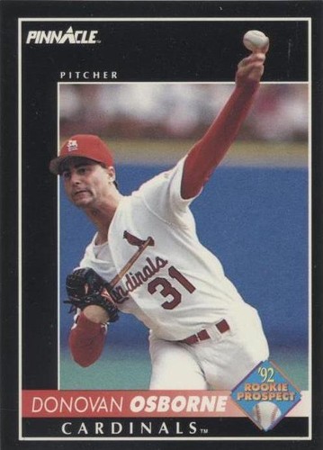 1992 Pinnacle - Donovan Osborne #541